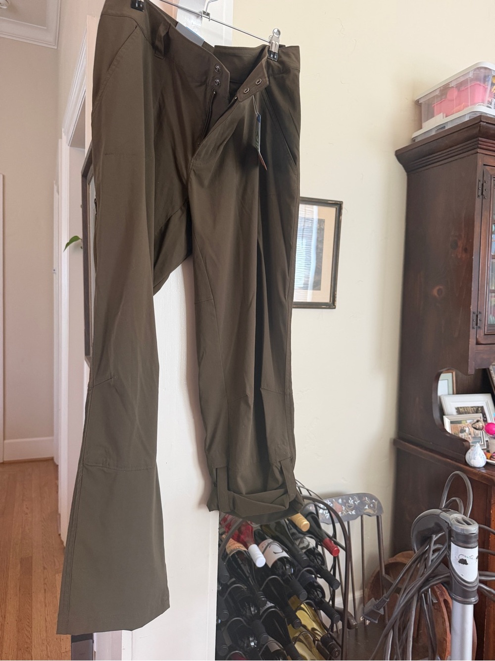 Columbia Olive Green Straight Leg Pants